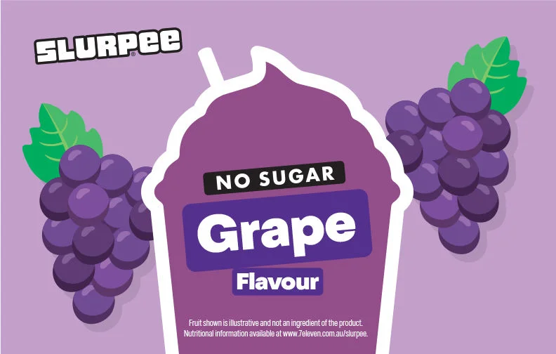 Slurpee No Sugar Grape