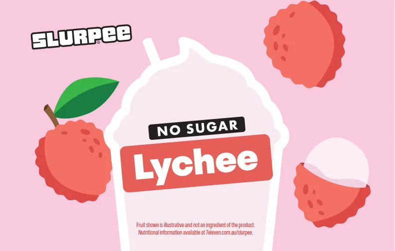 Slurpee No Sugar Lychee