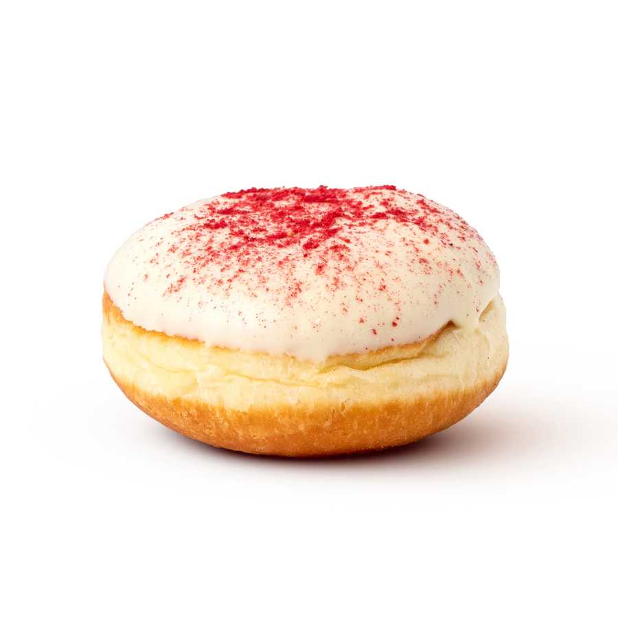 Daniel's Donuts White Chocolate Raspberry