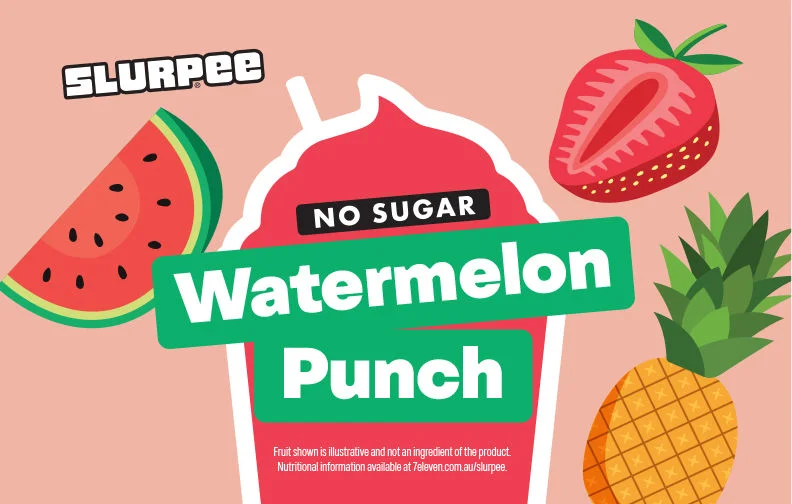 Slurpee No Sugar Watermelon