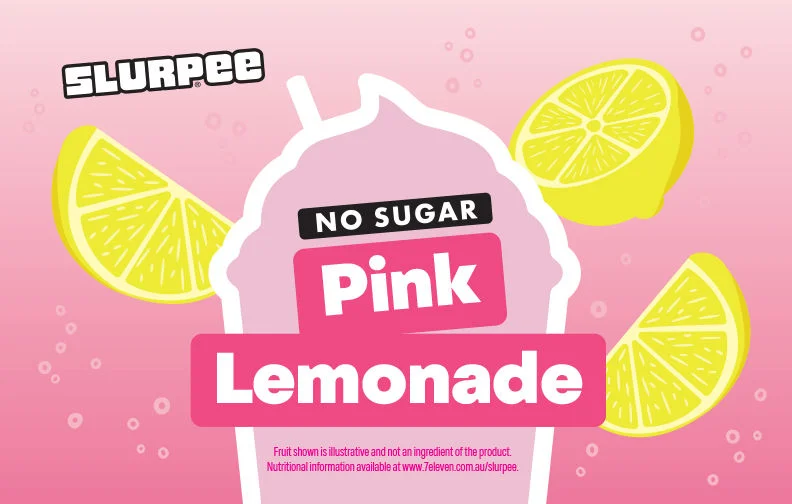 Slurpee No Sugar Pink Lemonade