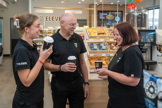Three 7-Eleven store employees