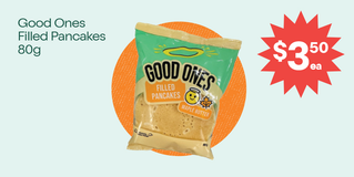 Japanese Range - Good Ones Filled Pancakes. $3.50 ea.