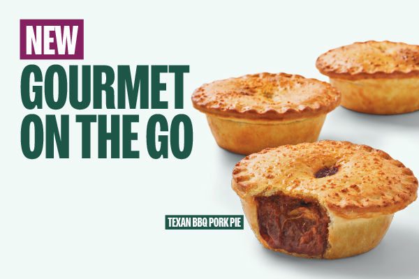 NEW GOURMET ON THE GO - TEXAN BBQ PORK PIE