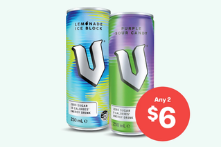 V 250mL varieties - Any 2 for $6.